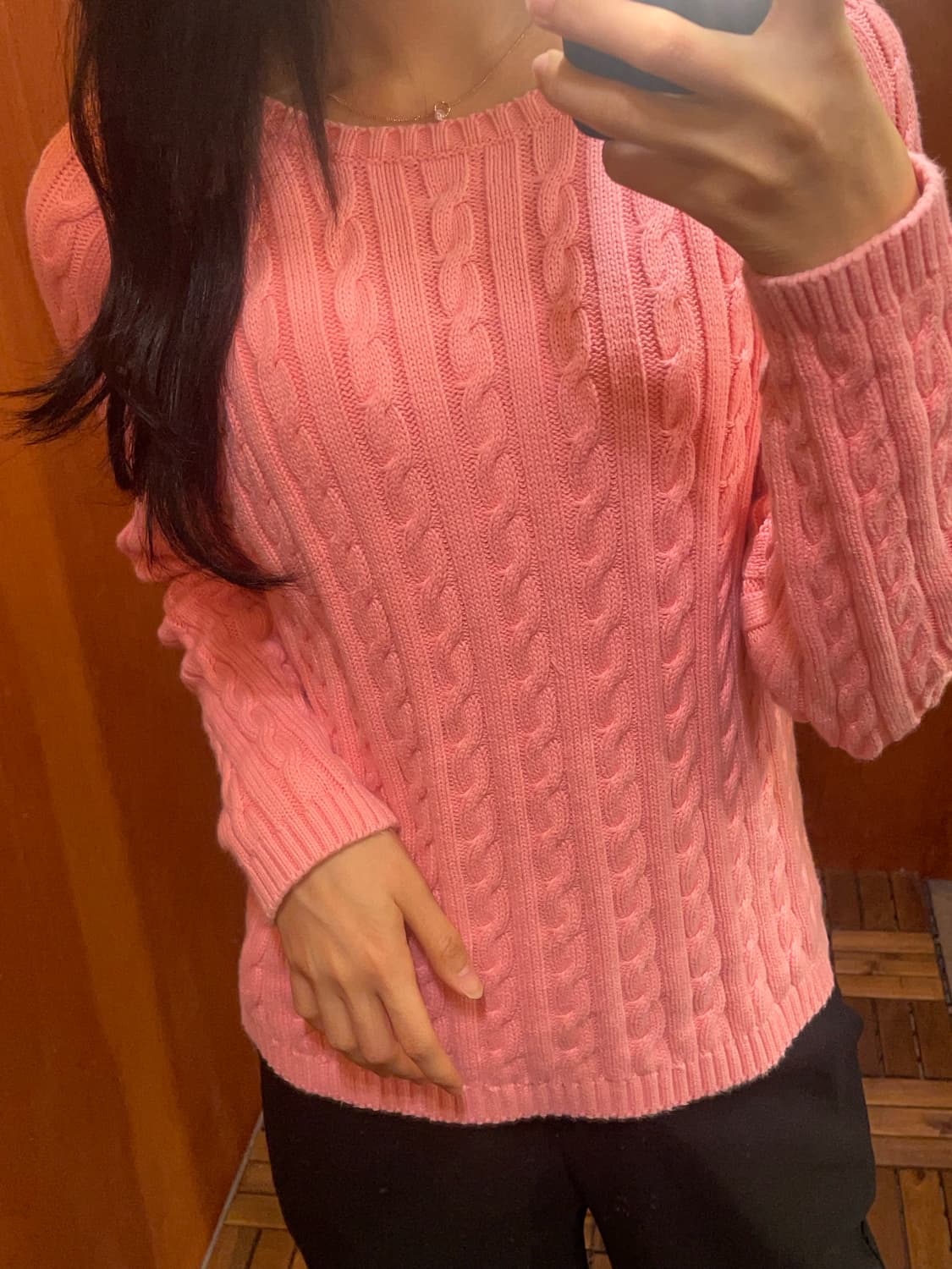 (M) L.L.Bean 엘엘빈 케이블 니트 상품이미지2