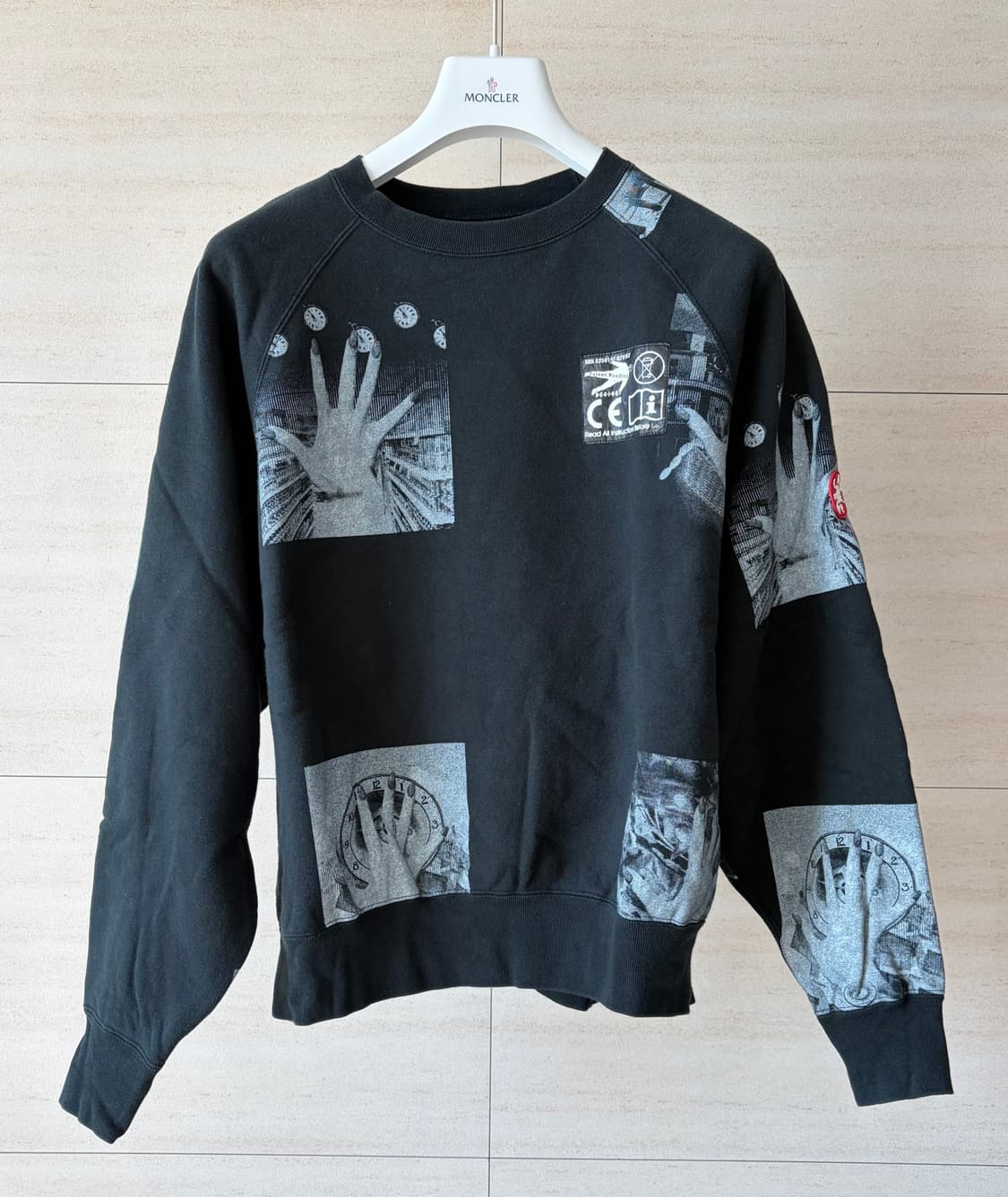 SS17' 카브엠트 BLOCK PRINT CREW NECK 상품이미지1