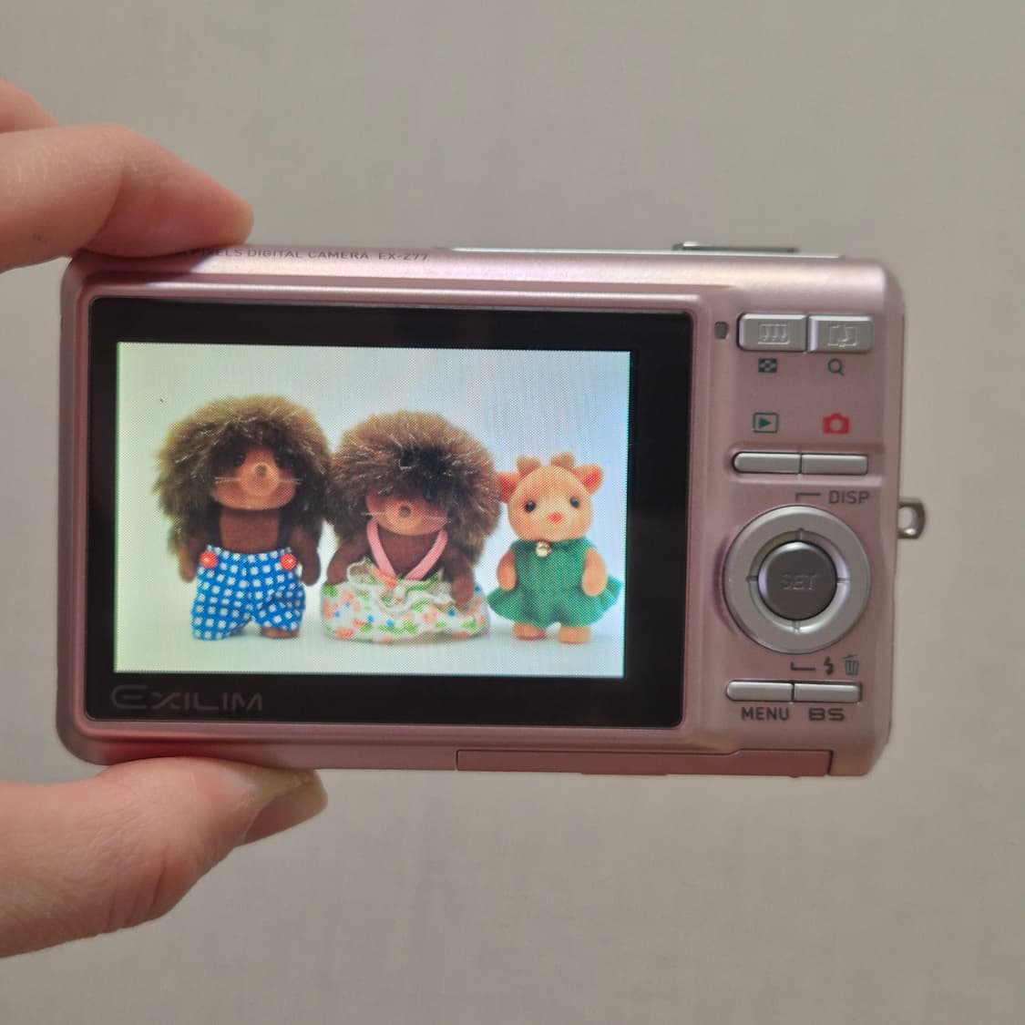 💗 카시오 엑슬림 EX-Z77 연핑크 | 말랑 화사 빈티지 감성 상품이미지6