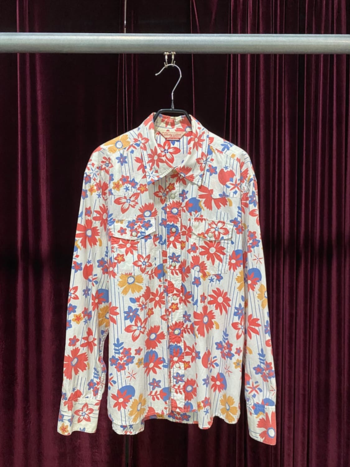 LUCKY STORE floral western shirt 상품이미지1