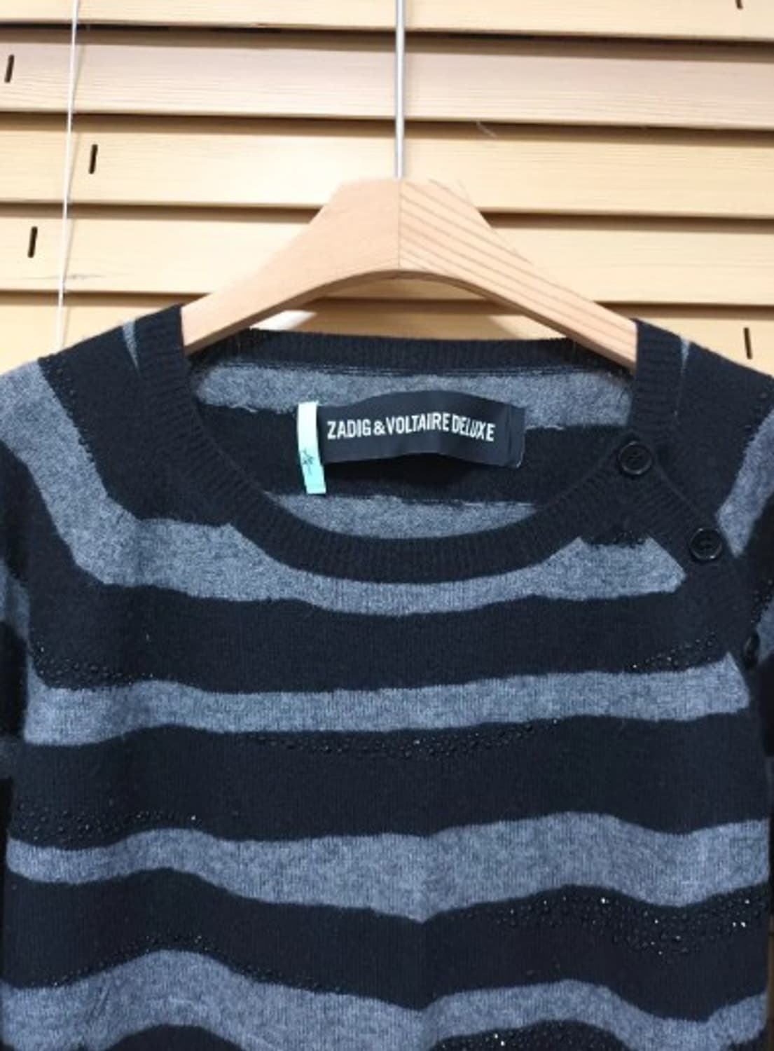 쟈딕앤볼테르 럭스 캐시미어100니트 S 상품이미지1