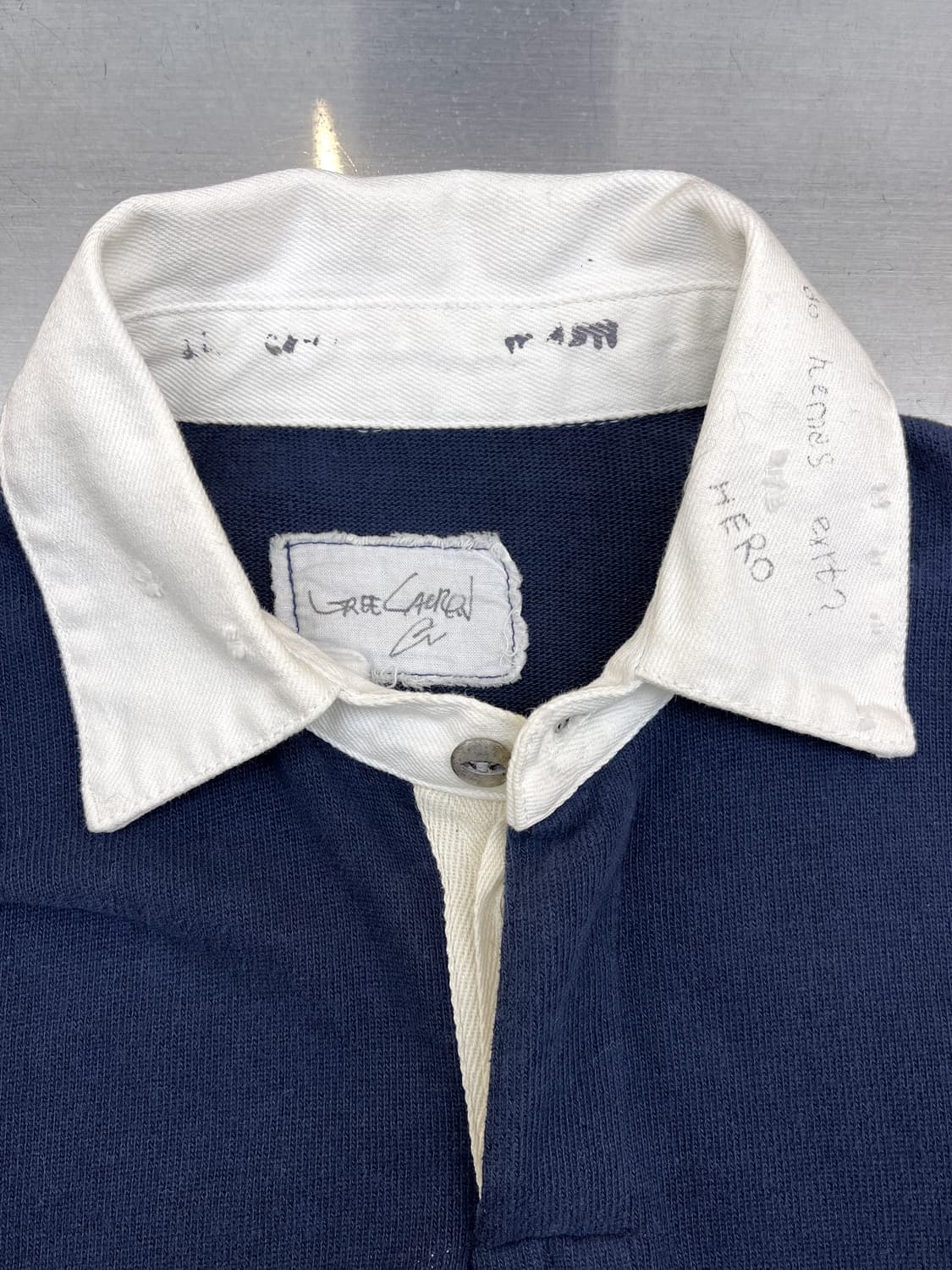 그렉 로렌 x 키스 18fw 50/50 럭비셔츠 상품이미지4