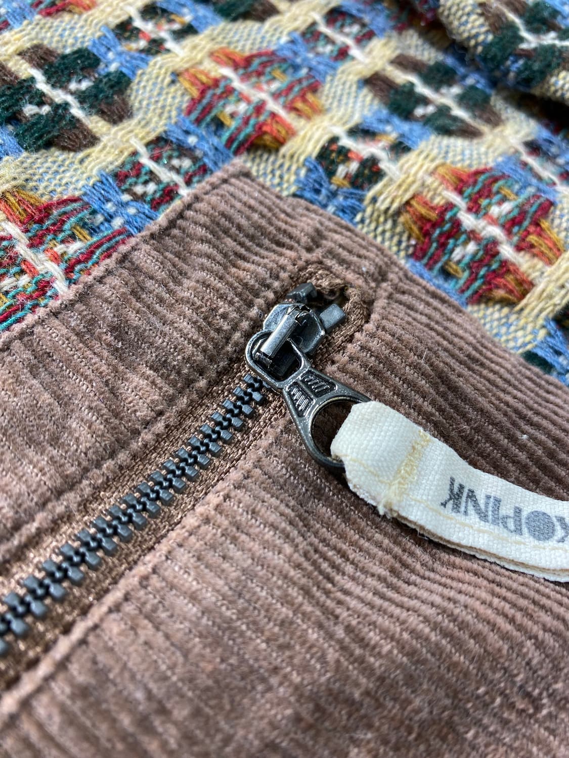 [L] 90s Think Pink 이태리 메이드 에스닉 셔츠 상품이미지4