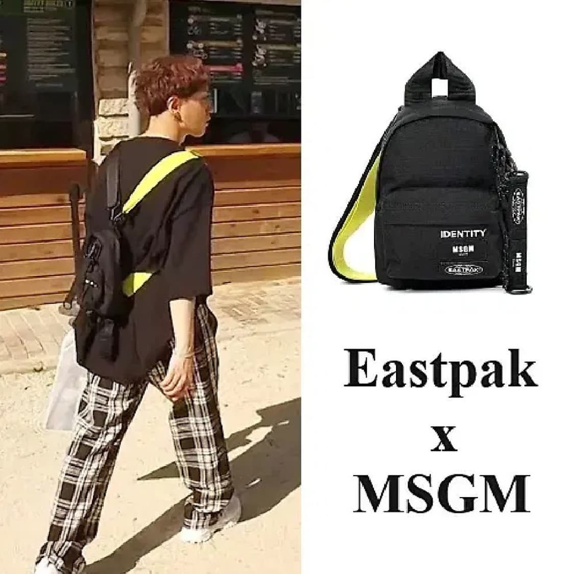 이스트팩xMSGM/ 오르빗 백/ 프리 상품이미지3