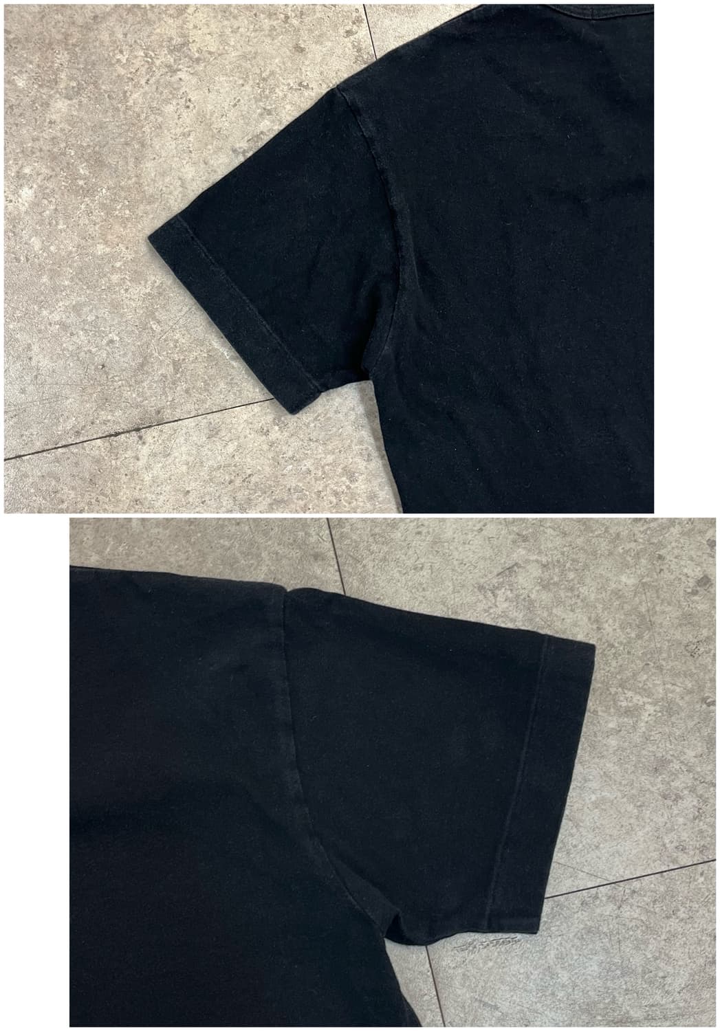 꼼데가르송 반팔티 블랙 L #csz2569 상품이미지8