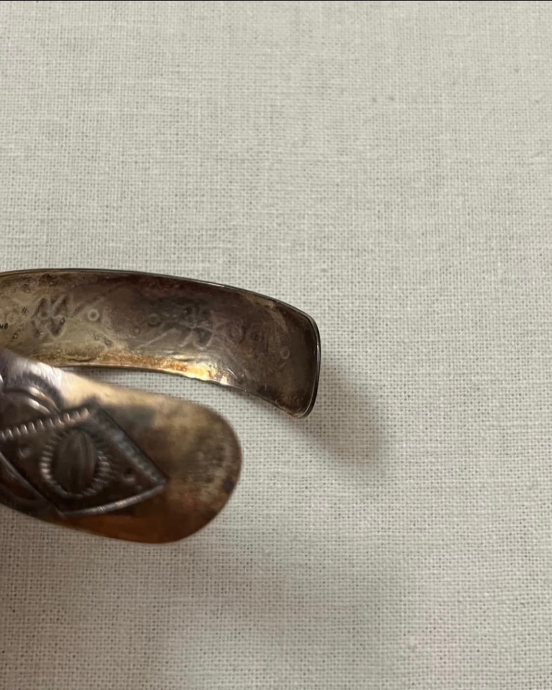 네이티브 아메리칸 나바호 뱅글 w.tracy navajo 925실버 상품이미지5