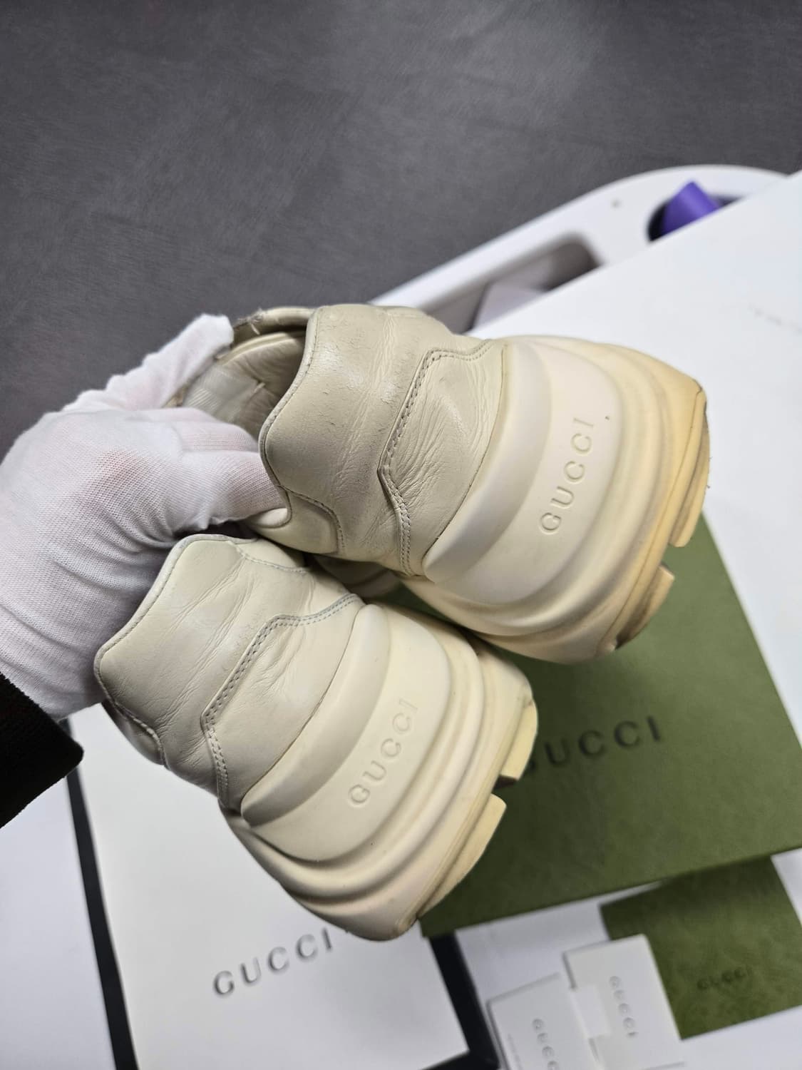 [40%할인] 구찌 라이톤 스니커즈 270사이즈 상품이미지6