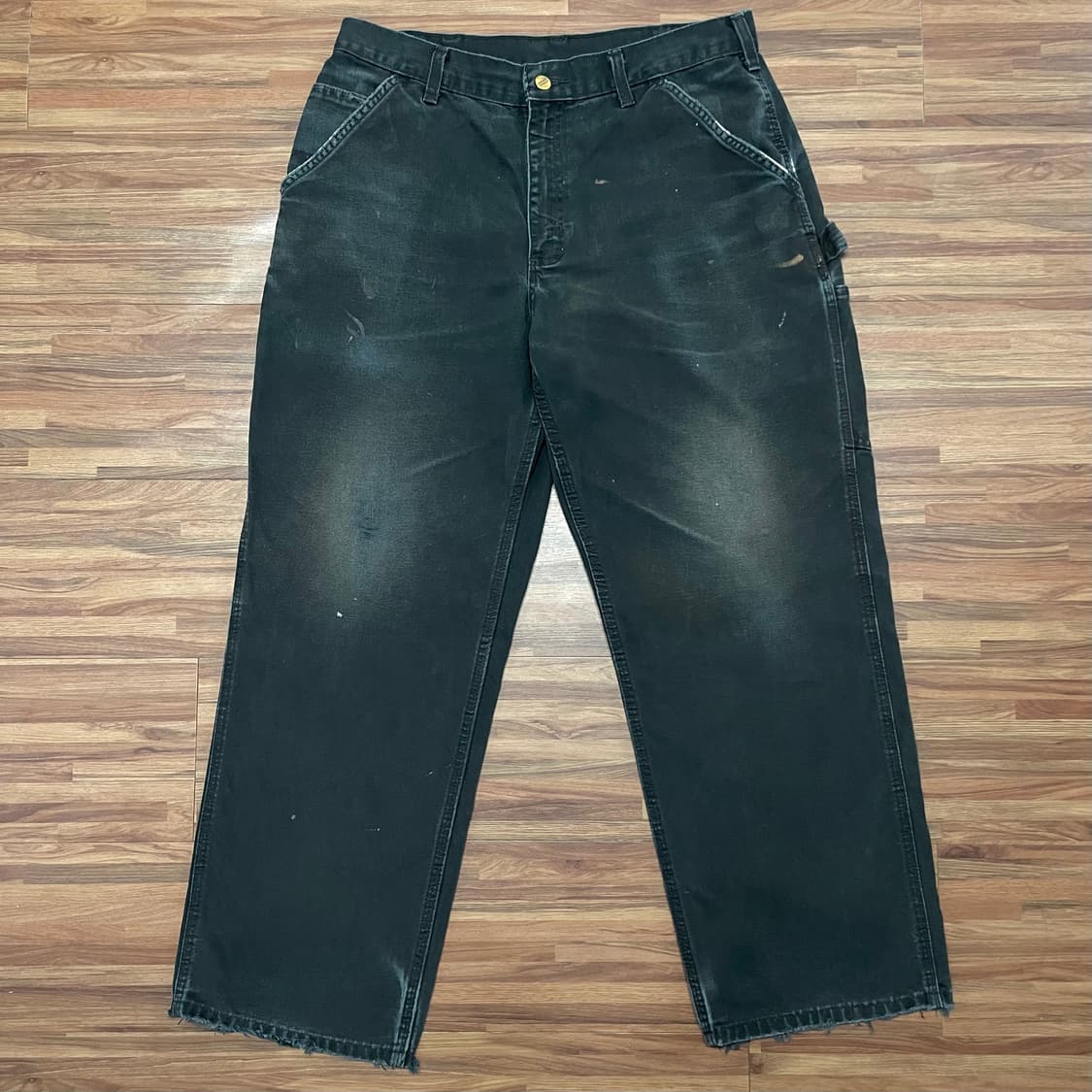 칼하트 싱글니 b11 블랙 카펜터 워크팬츠 34 상품이미지1