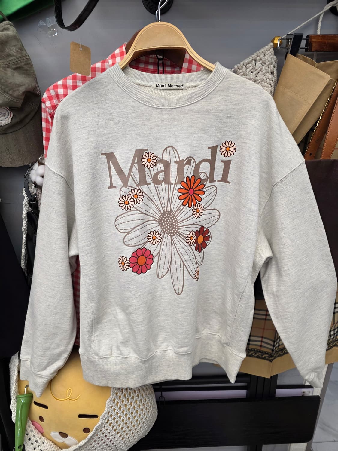 마르디  메크르디 플라워마르디 맨투맨 F 상품이미지9