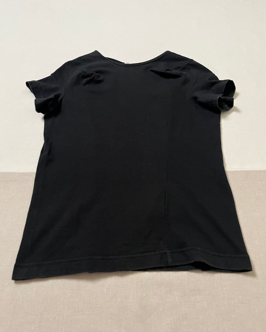 90s 꼼데가르송 비대칭 다트 티셔츠 comme des garcons 상품이미지6