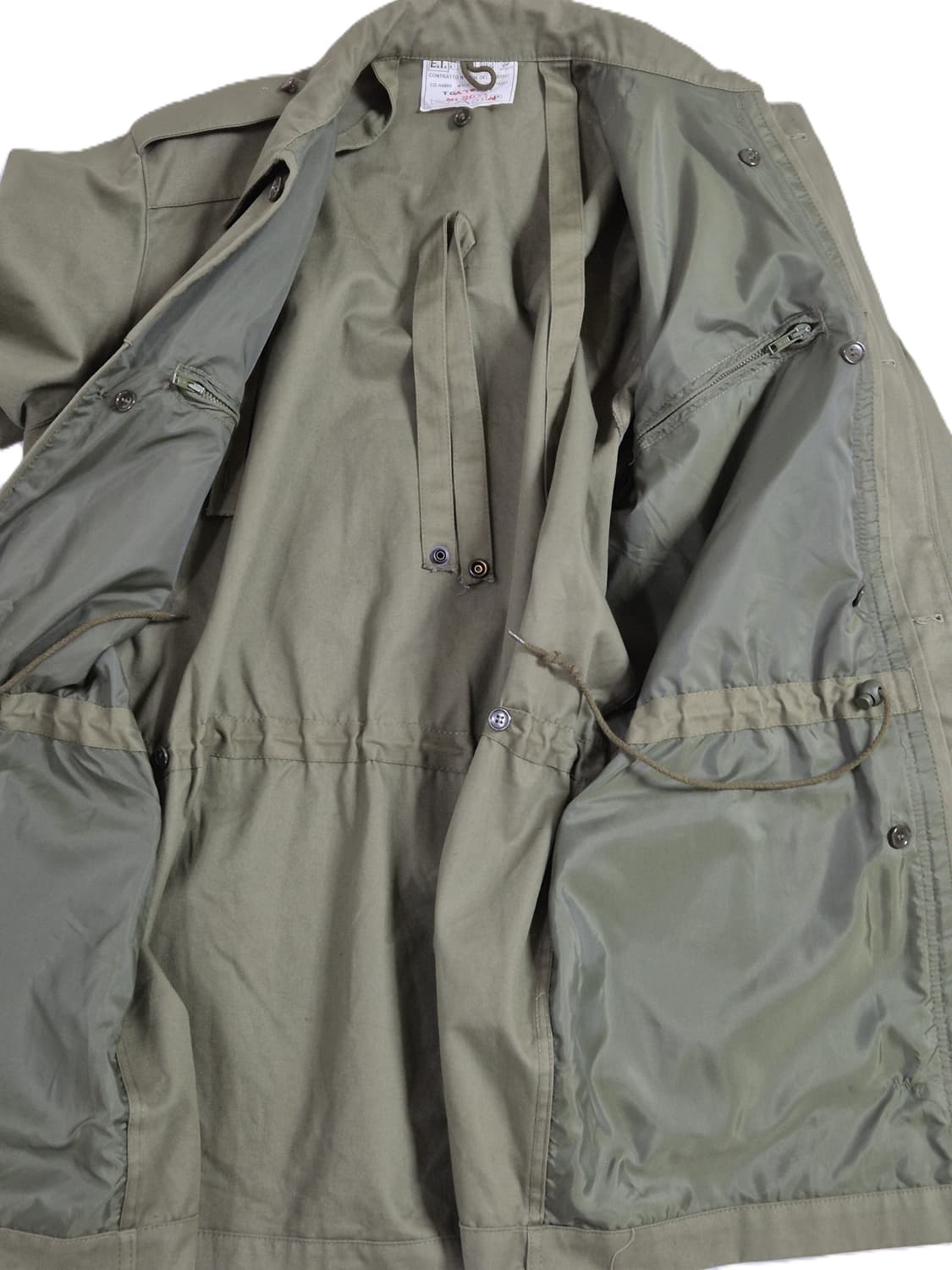 이탈리아군 구형 야전상의 전투복 상의 자켓 점퍼 (L) 상품이미지8