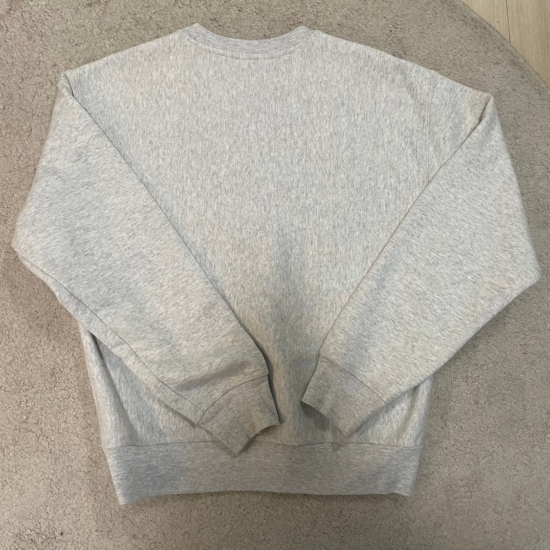 M 스투시 스포츠 5 크루 애쉬 헤더 그레이 맨투맨 상품이미지7