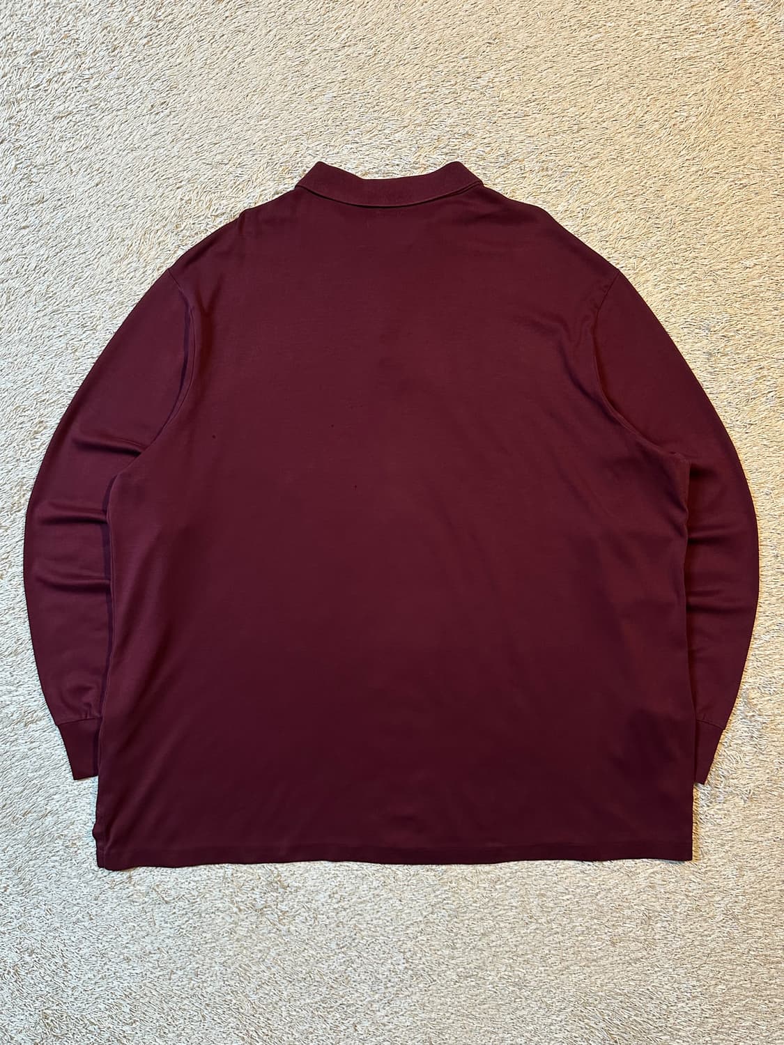 폴로 랄프로렌 신형 QR 멀티포니 PK 긴팔 카라티 버건디 상품이미지3