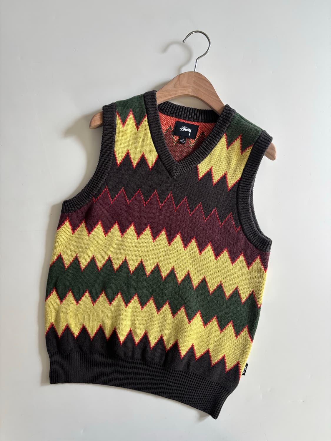 Stussy 스투시 헤이든 니트 베스트  상품이미지2