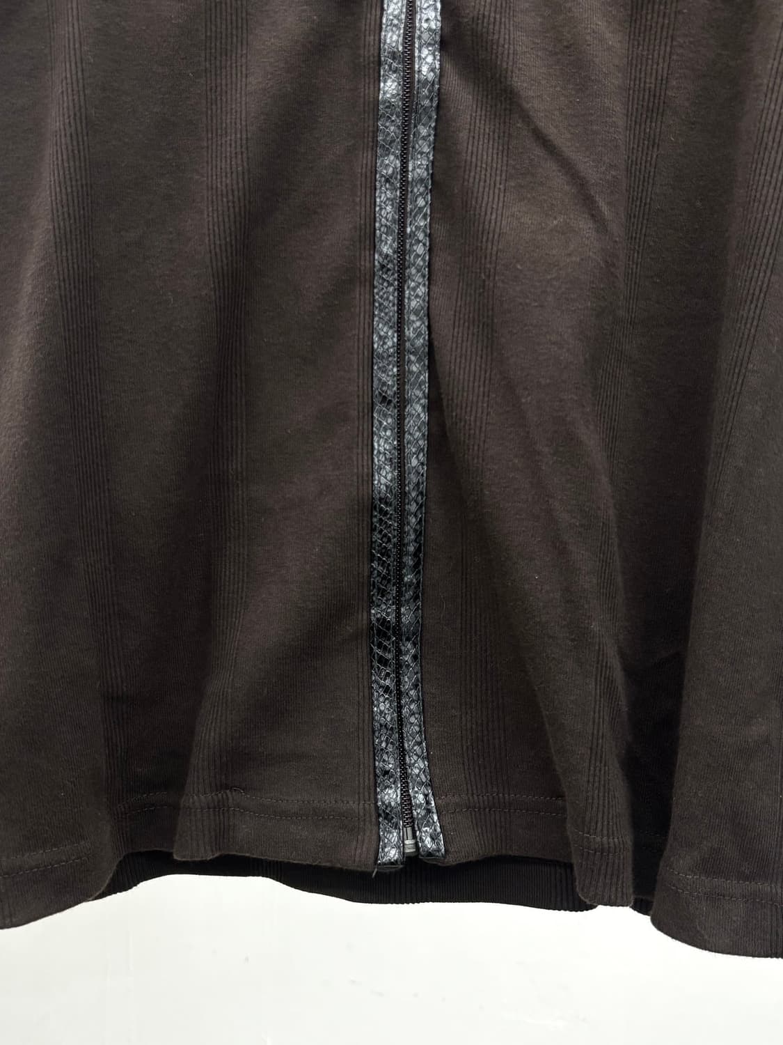 Brown Python leather strap detail top   상품이미지7