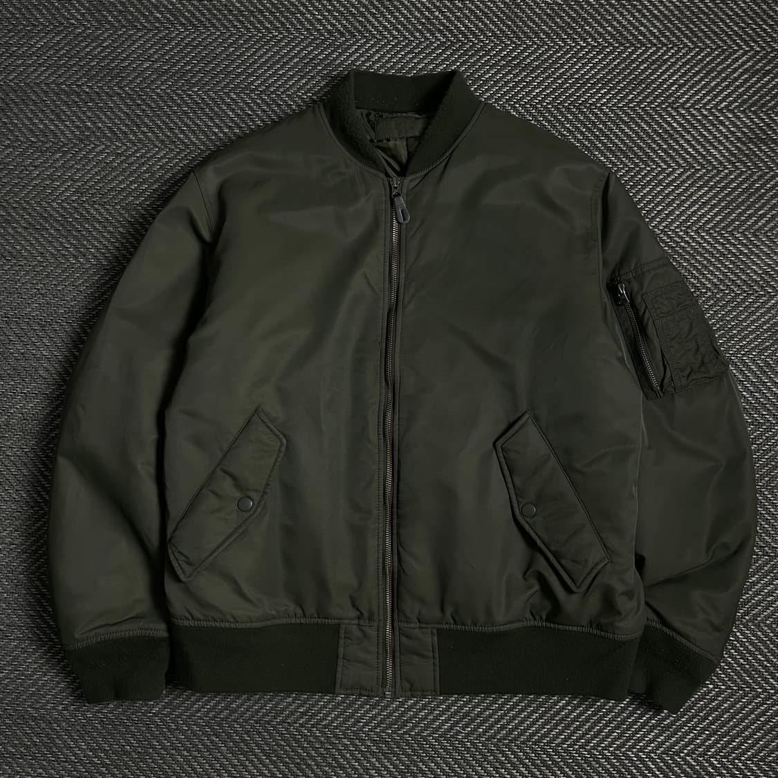 빈티지 MA-1 블루종 박시핏 항공점퍼y 4922 상품이미지2