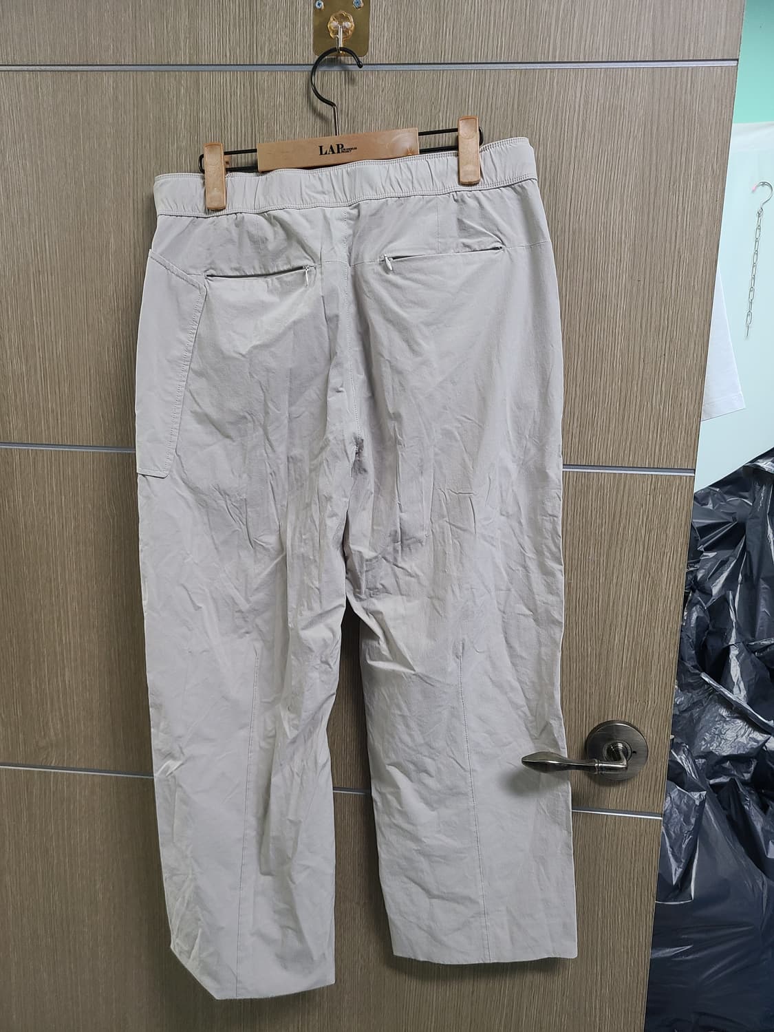 시스템옴므 나일론혼방 벨트 슬랙스 82 상품이미지3