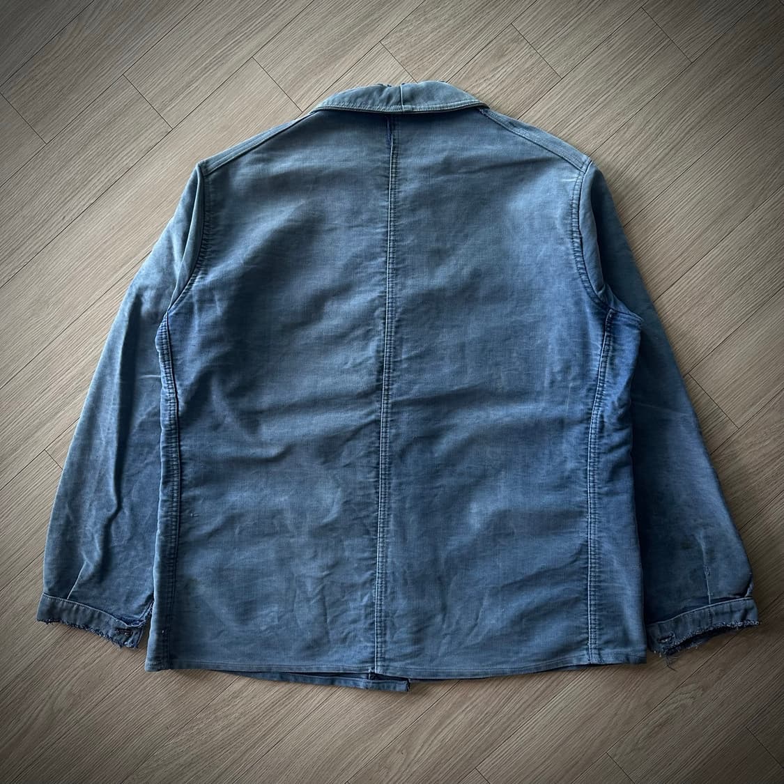 40s French Vintage Moleskin Work jacket 상품이미지7