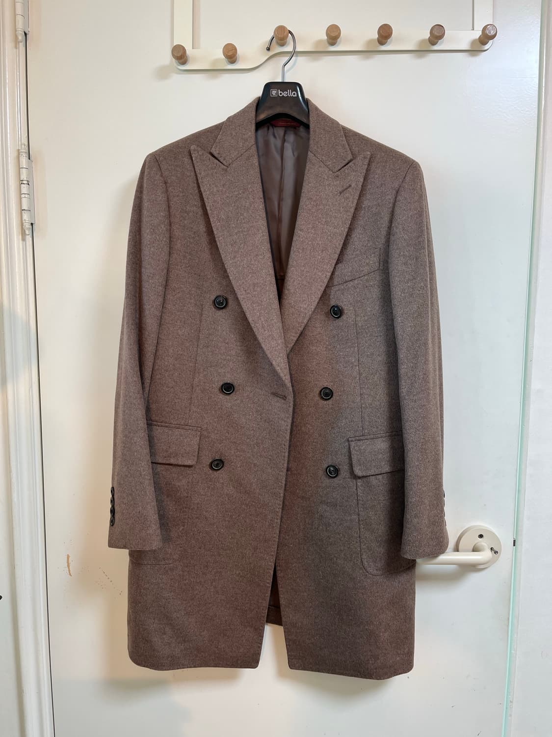 마에스트로 알베로 캐시미어 더블 코트 / 스킨 톤 브라운 95 상품이미지2