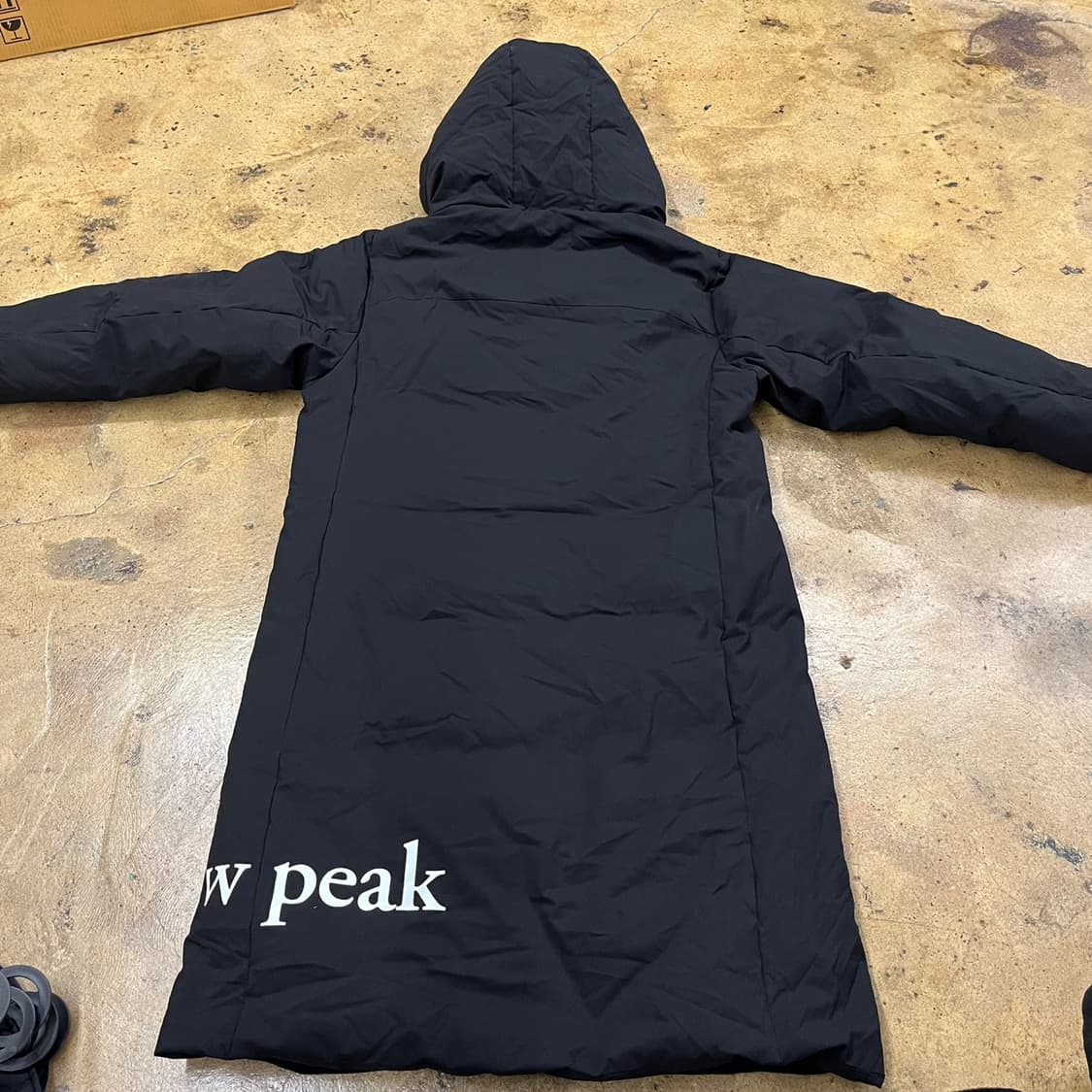 [정품/100,L] 스노우피크 롱패딩 블랙 b19 상품이미지4