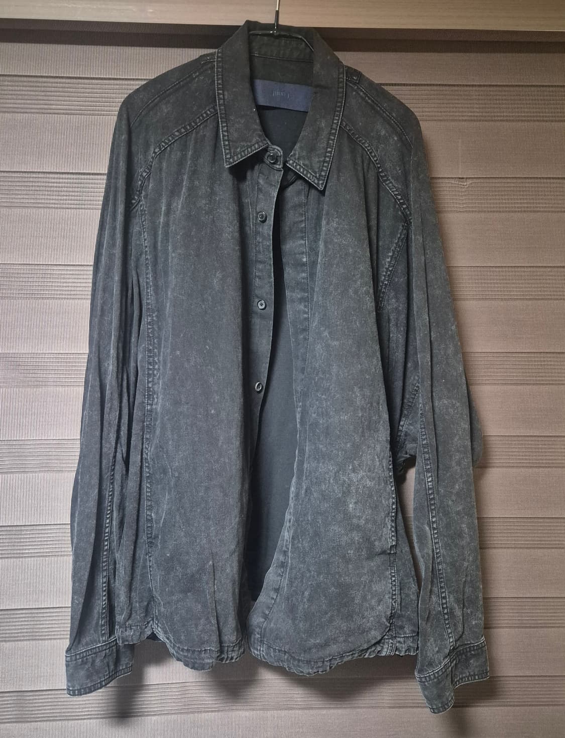 [48]준지 24fw 데님 코치 셔츠 상품이미지1