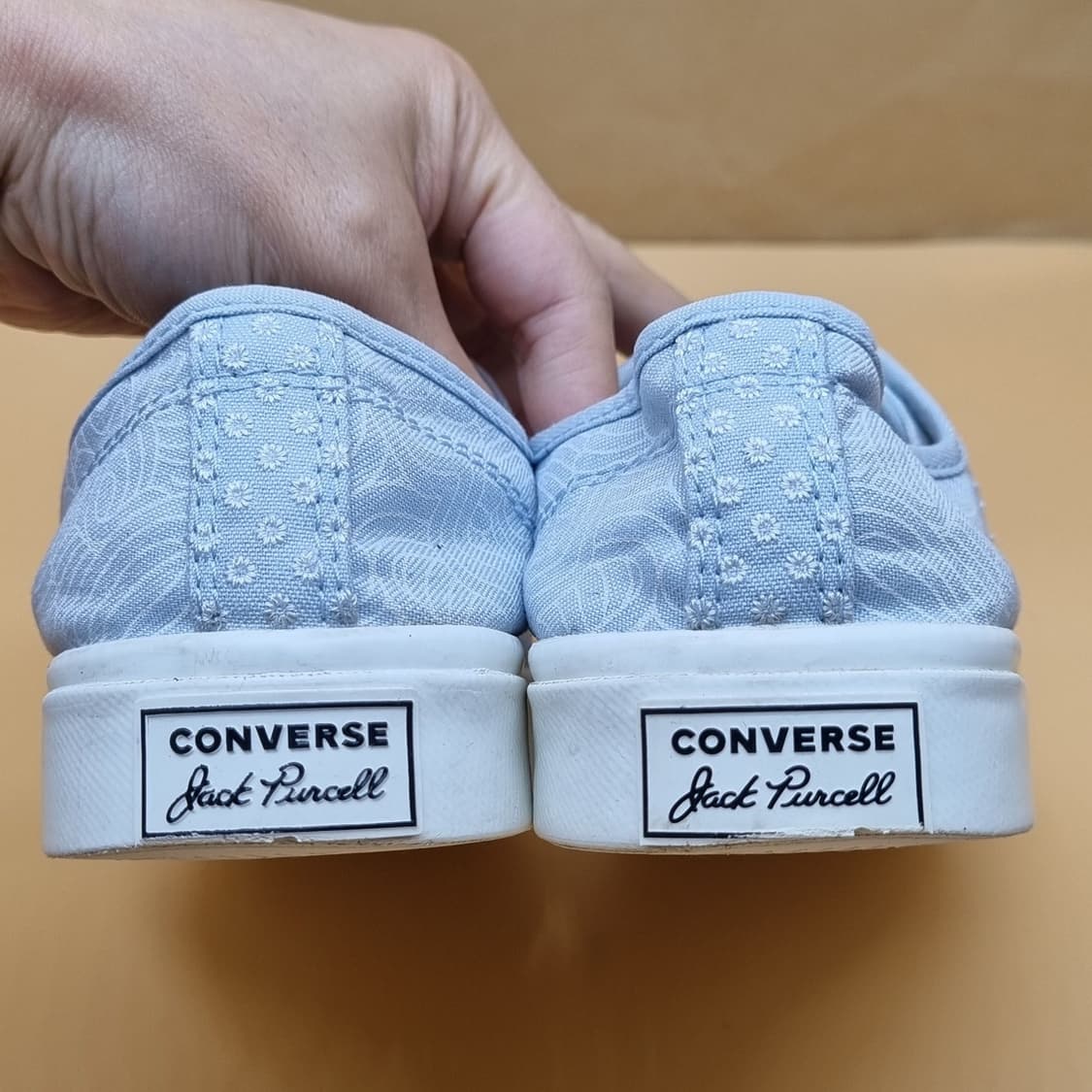 컨버스 잭퍼셀 연청 데님 스니커즈235. 상품이미지4