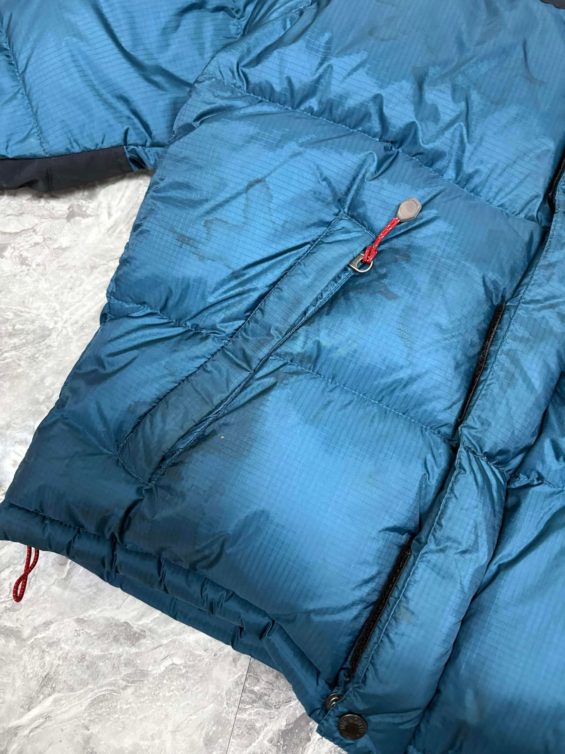 노스페이스 700 써밋 윈드스토퍼 구스다운 자켓 후드 패딩(90) 상품이미지8