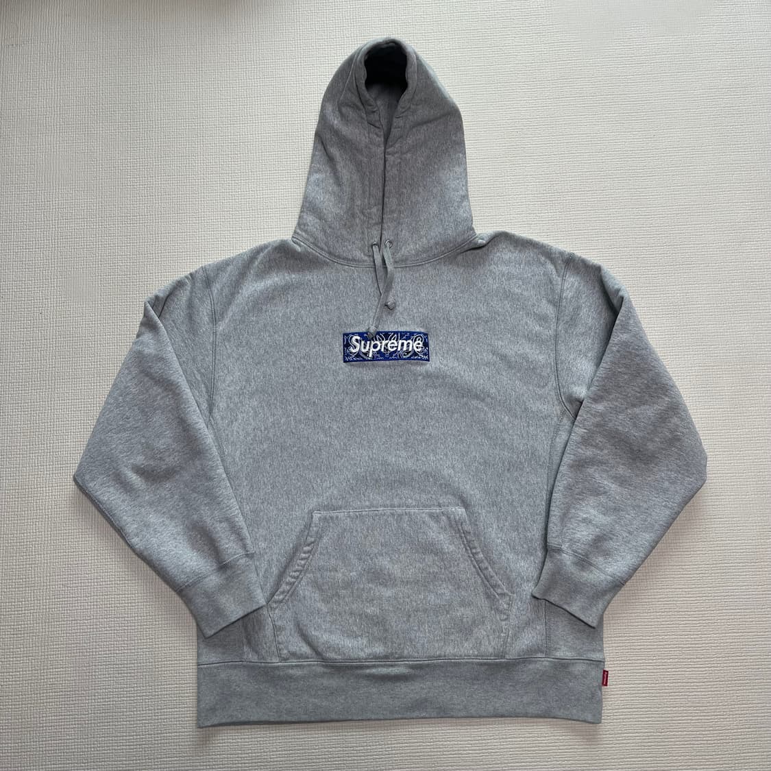 슈프림 반다나 박스 로고 후드 그레이 회파 상품이미지1
