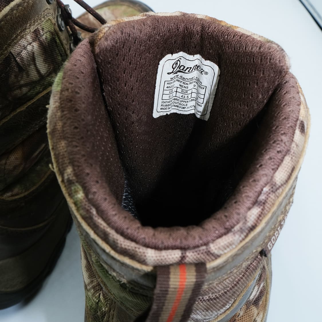 빈티지 대너(Danner) 고어텍스 하이킹 부츠 9.5(275)사이즈 상품이미지10