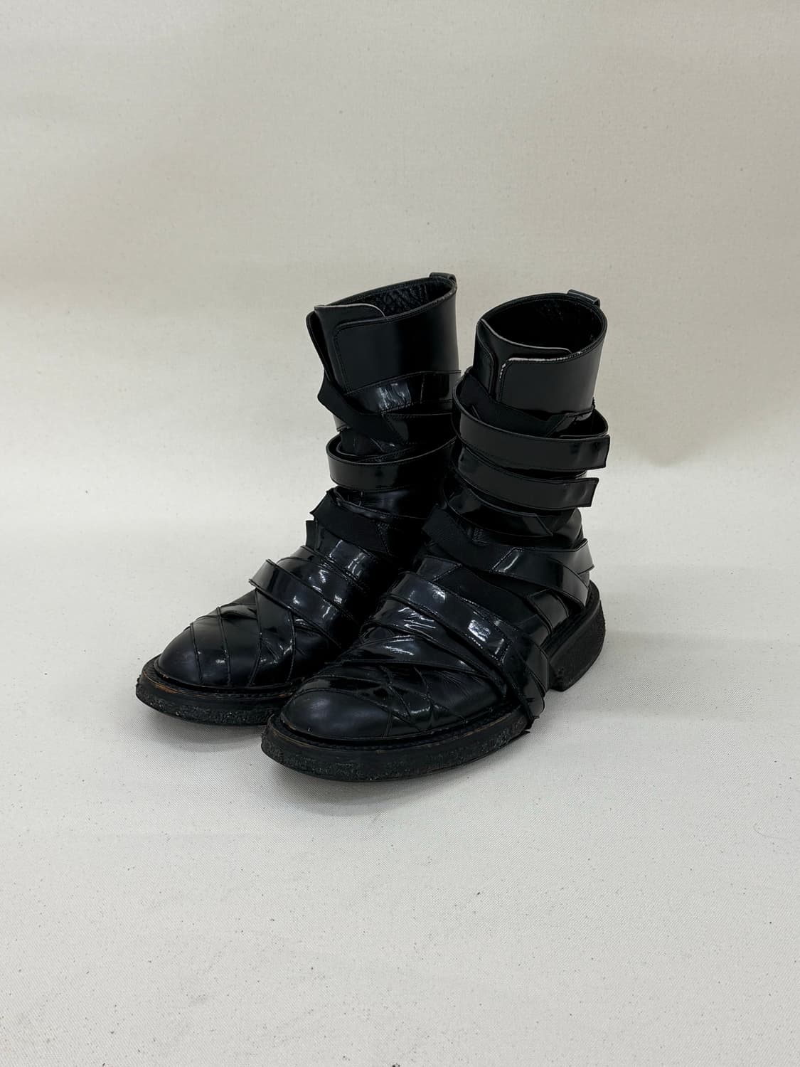 Dior homme / 08aw patent strap boots 상품이미지1