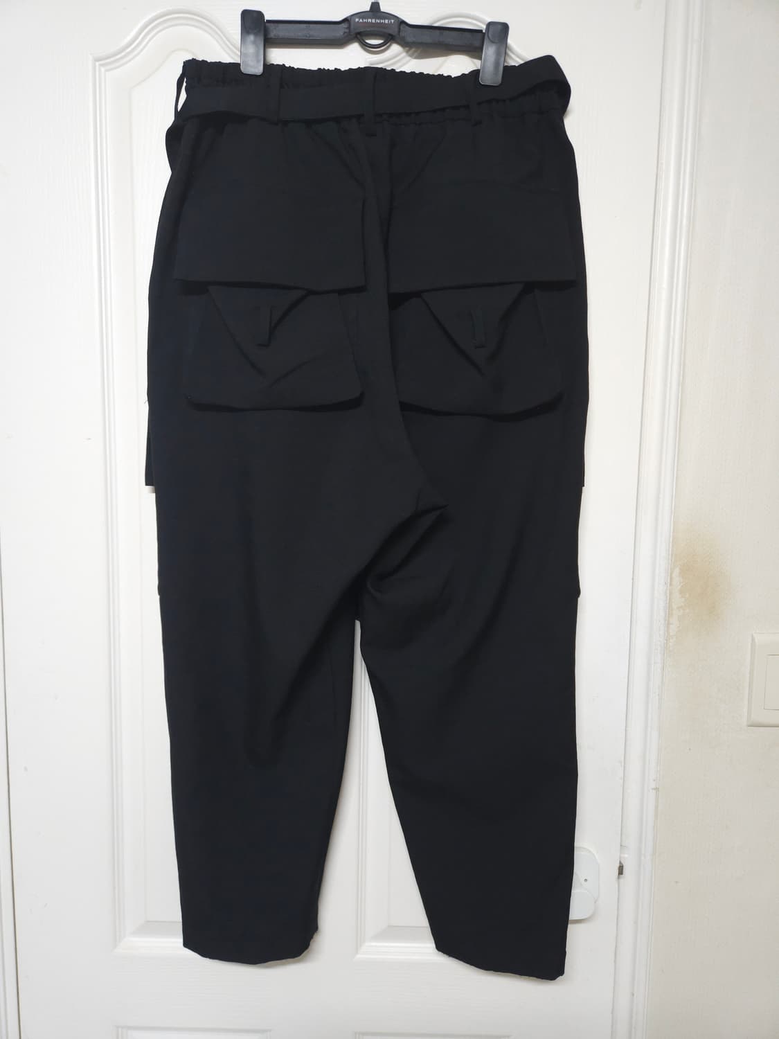 Yohji Yamamoto 요지 S'yte 카고 배기 사루엘 팬츠 블랙 상품이미지3