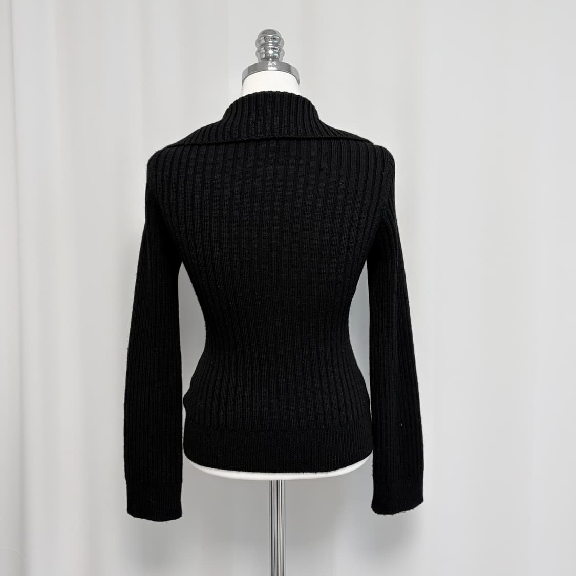 버버리 숄 카라 울 가디건 상품이미지5