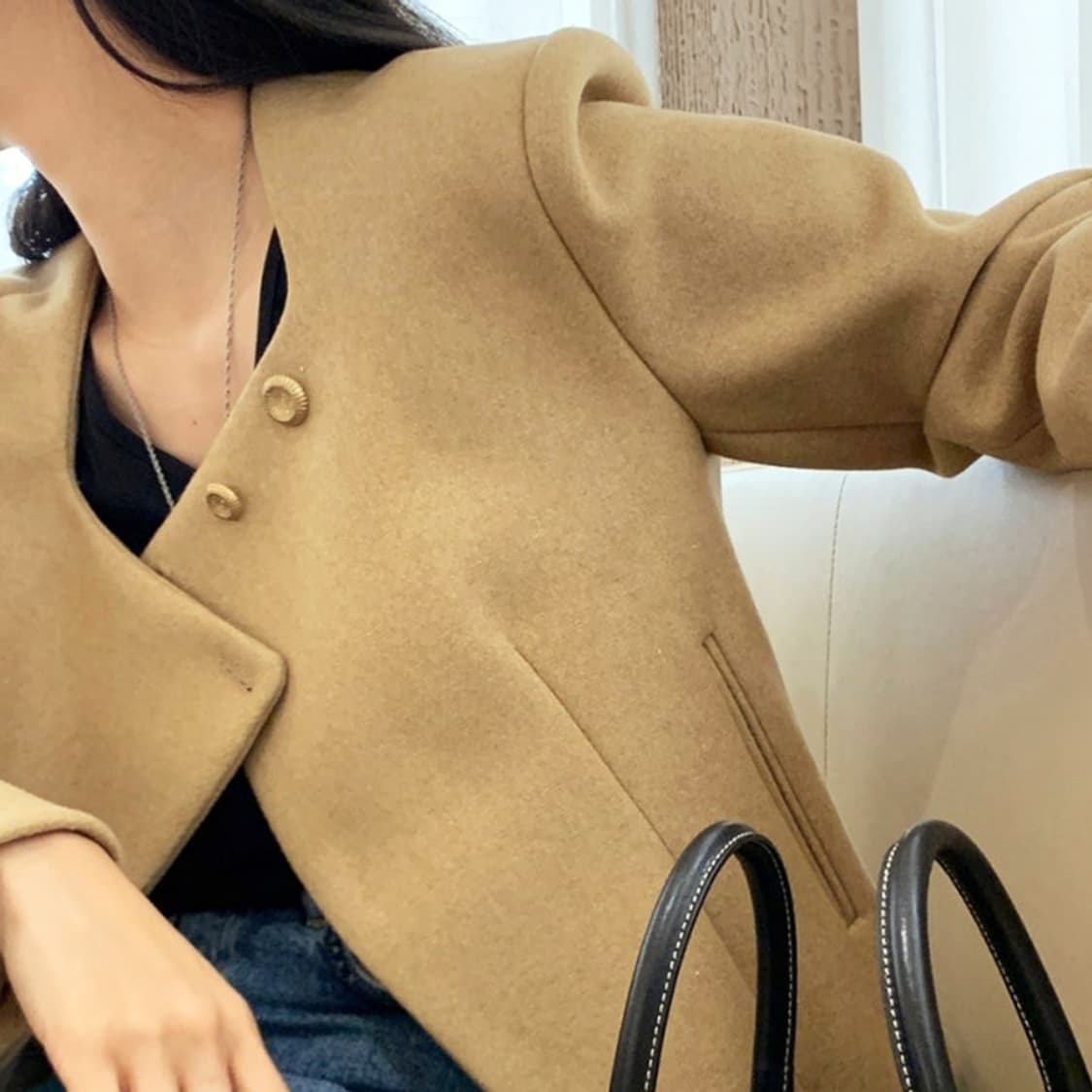 에이치모드(HMODE) DEEZE 울자켓 55-66 새상품 상품이미지3