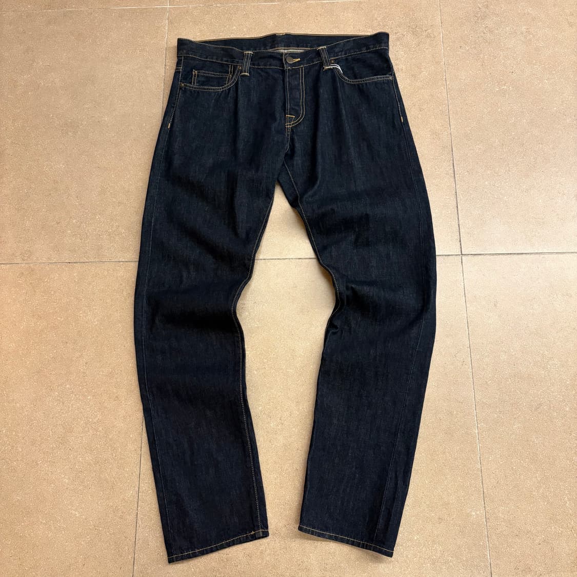 칼하트 싱글니 데님팬츠 상품이미지2