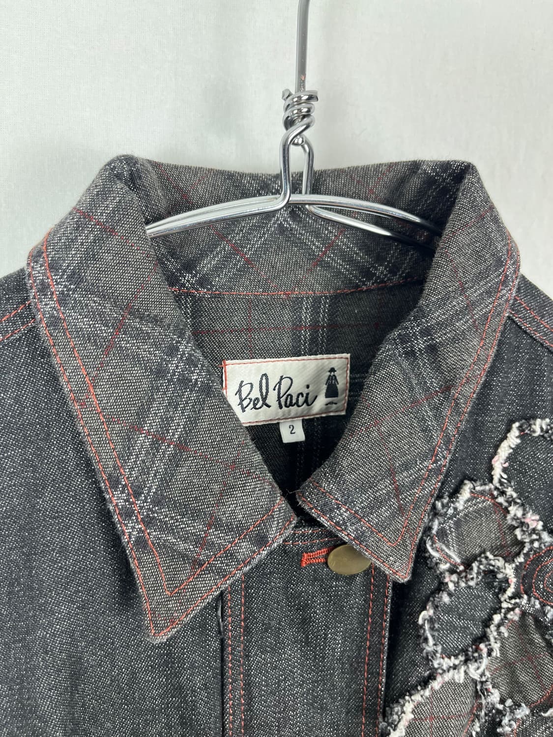 Vintage (maede in japan) 패치워크 데님자켓  상품이미지3