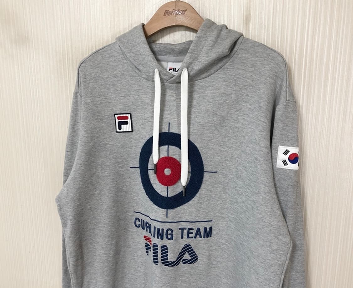 필라국대 국대KOREA 컬링국가대표팀 후드티셔츠 XL(110) 상품이미지6