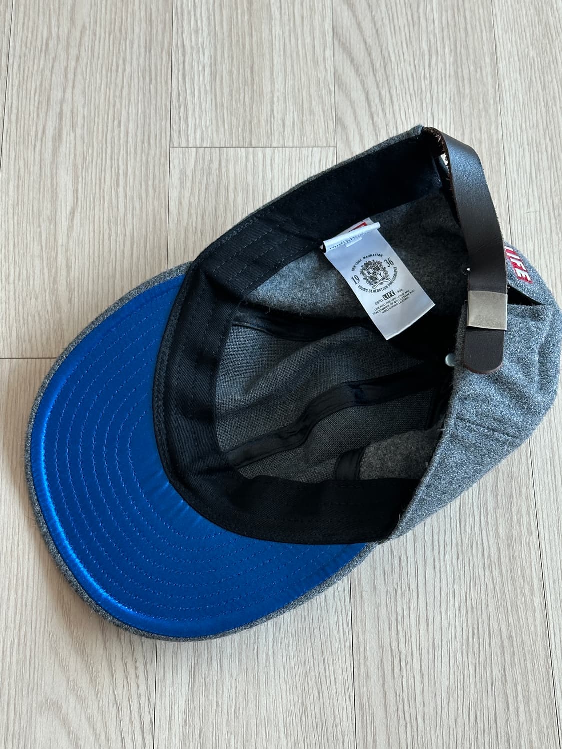 라이프 아카이브 울혼방 캡 상품이미지3