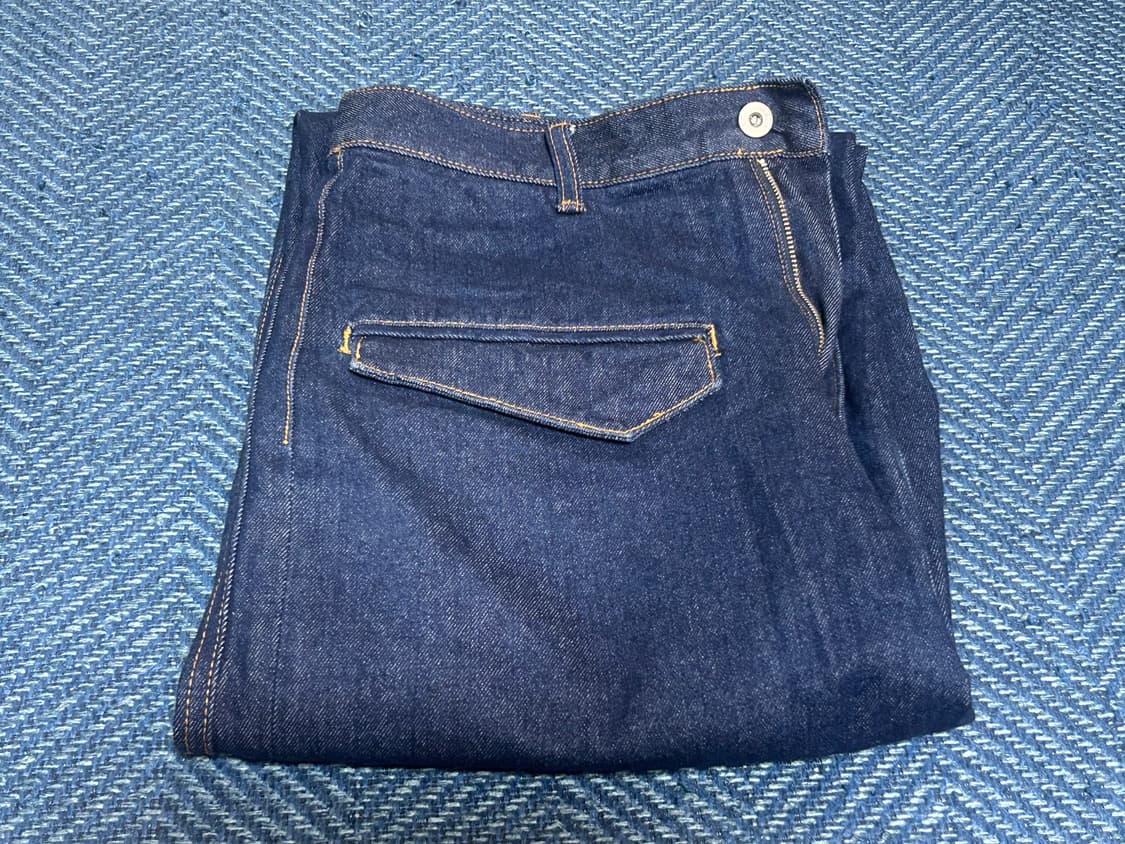 Aieul curved jeans (indigo)_48사이즈 상품이미지5