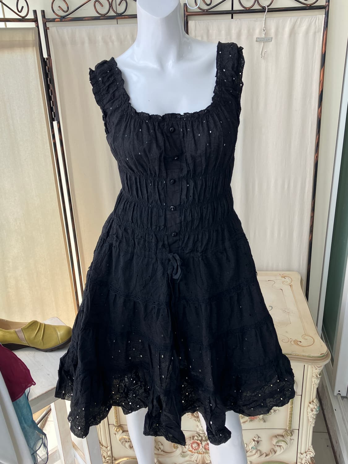 lace crochet sleeveless dress 상품이미지7