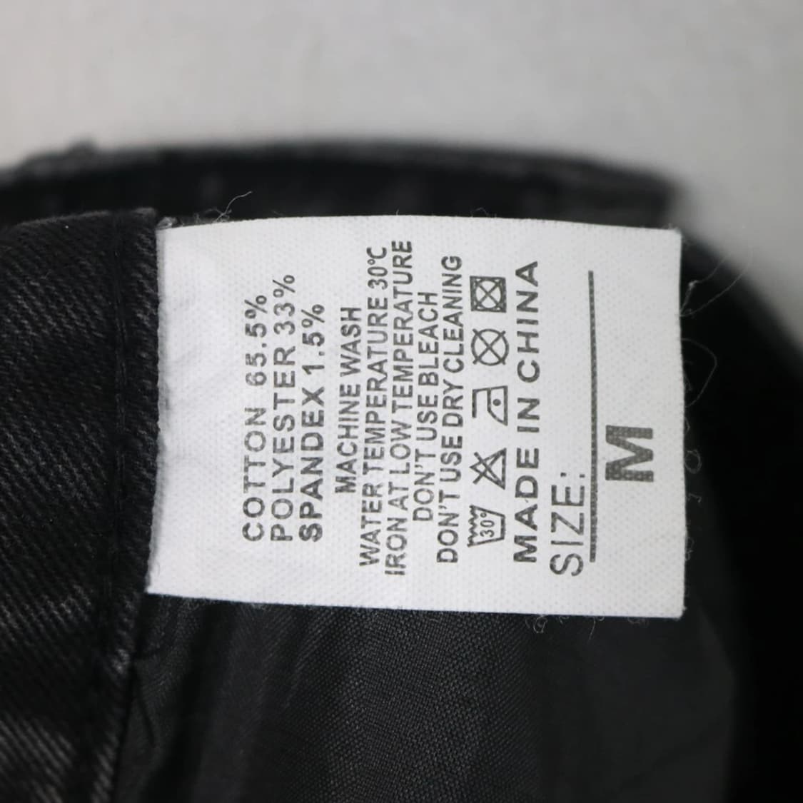 흑청 그런지 디테일 팬츠 63346 상품이미지9