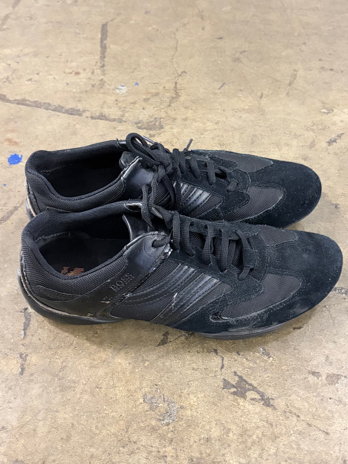 보스 올블랙 스웨이드 운동화 42 상품이미지3