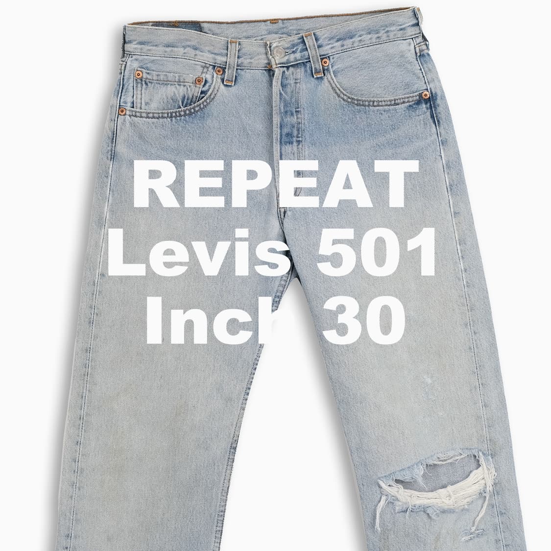 빈티지 리바이스 501 연청 90s USA 30인치 LV50131216 상품이미지1