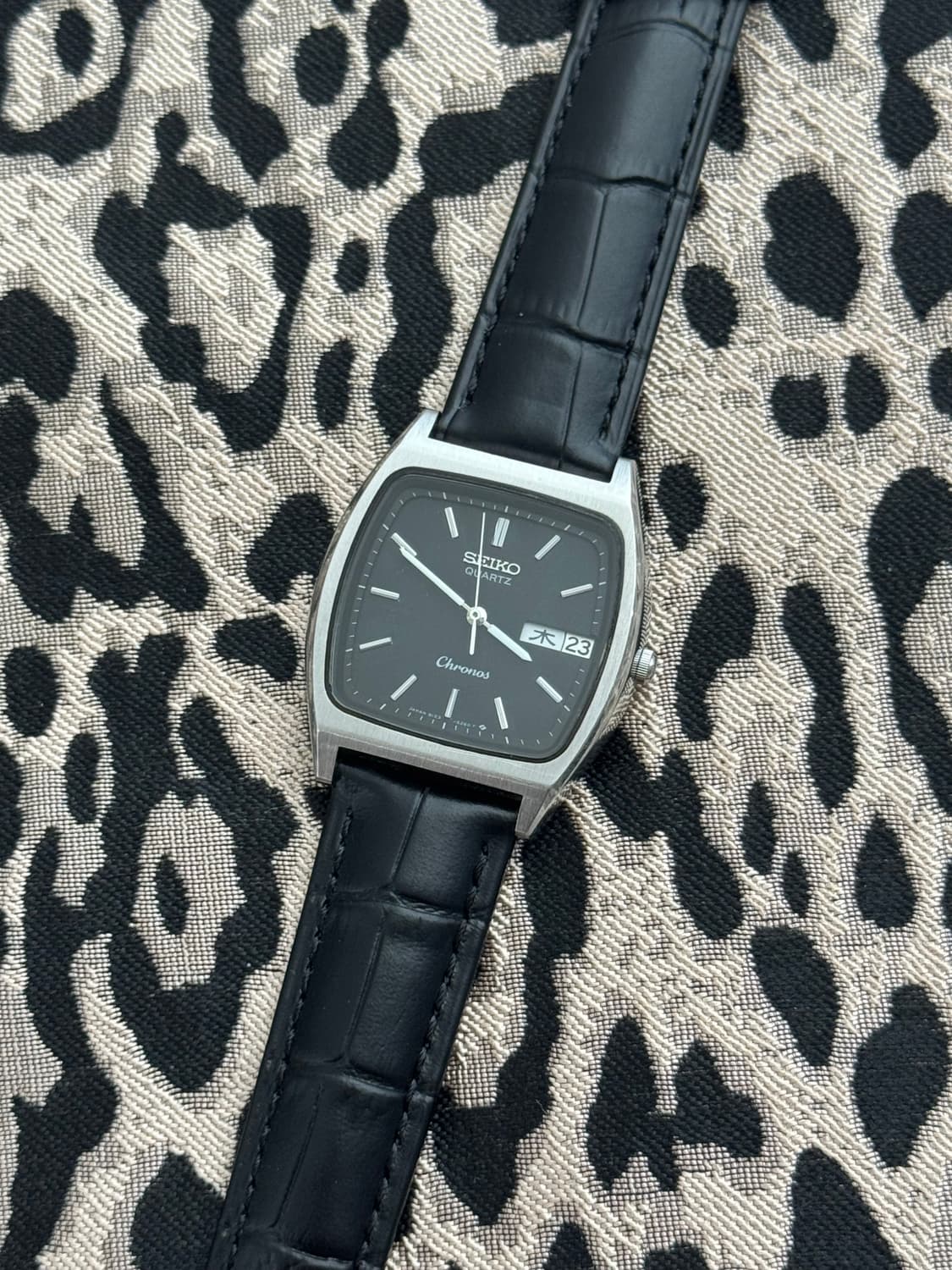 80s 빈티지 세이코 크로노스 쿼츠 상품이미지3