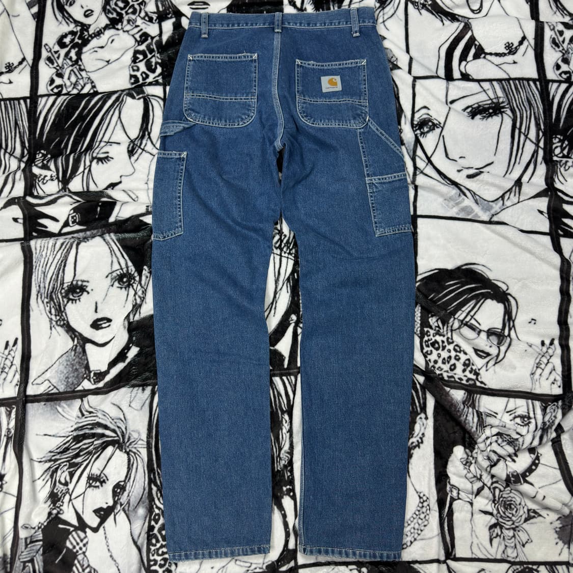 칼하트 싱글니 중청 데님팬츠 상품이미지3