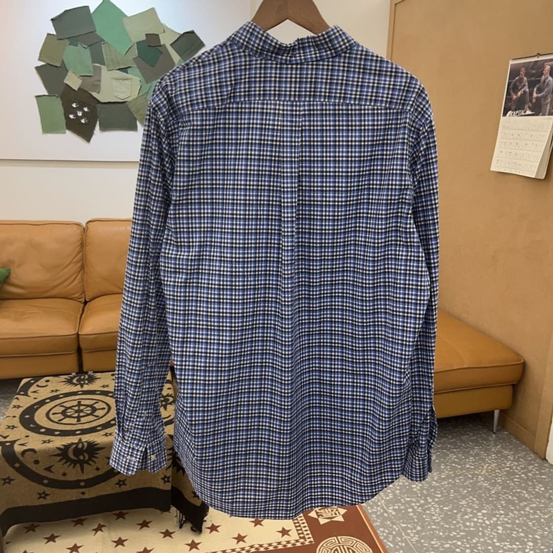 폴로 랄프로렌 모던캐주얼 오버핏 체크 셔츠 L C08665 상품이미지4