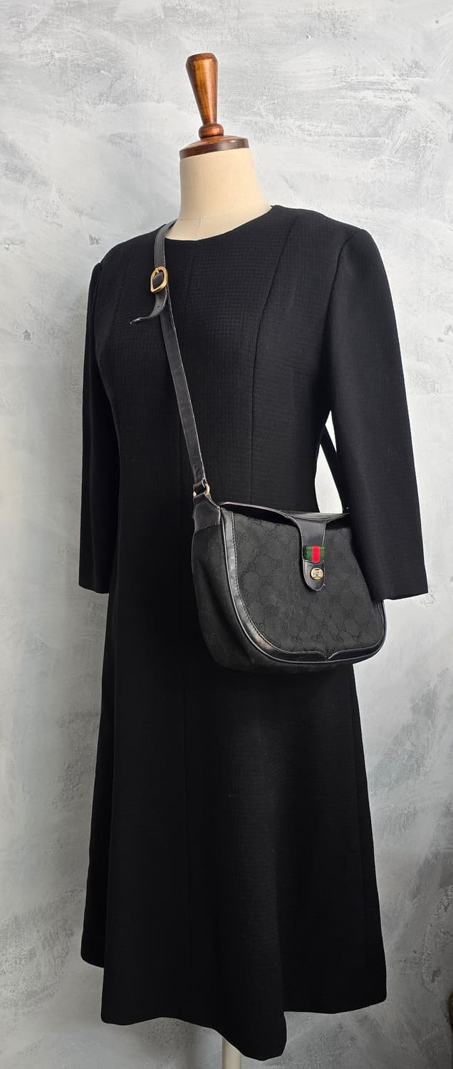 끌로에 Chloe 블랙 미디 원피스 9Ar 상품이미지4