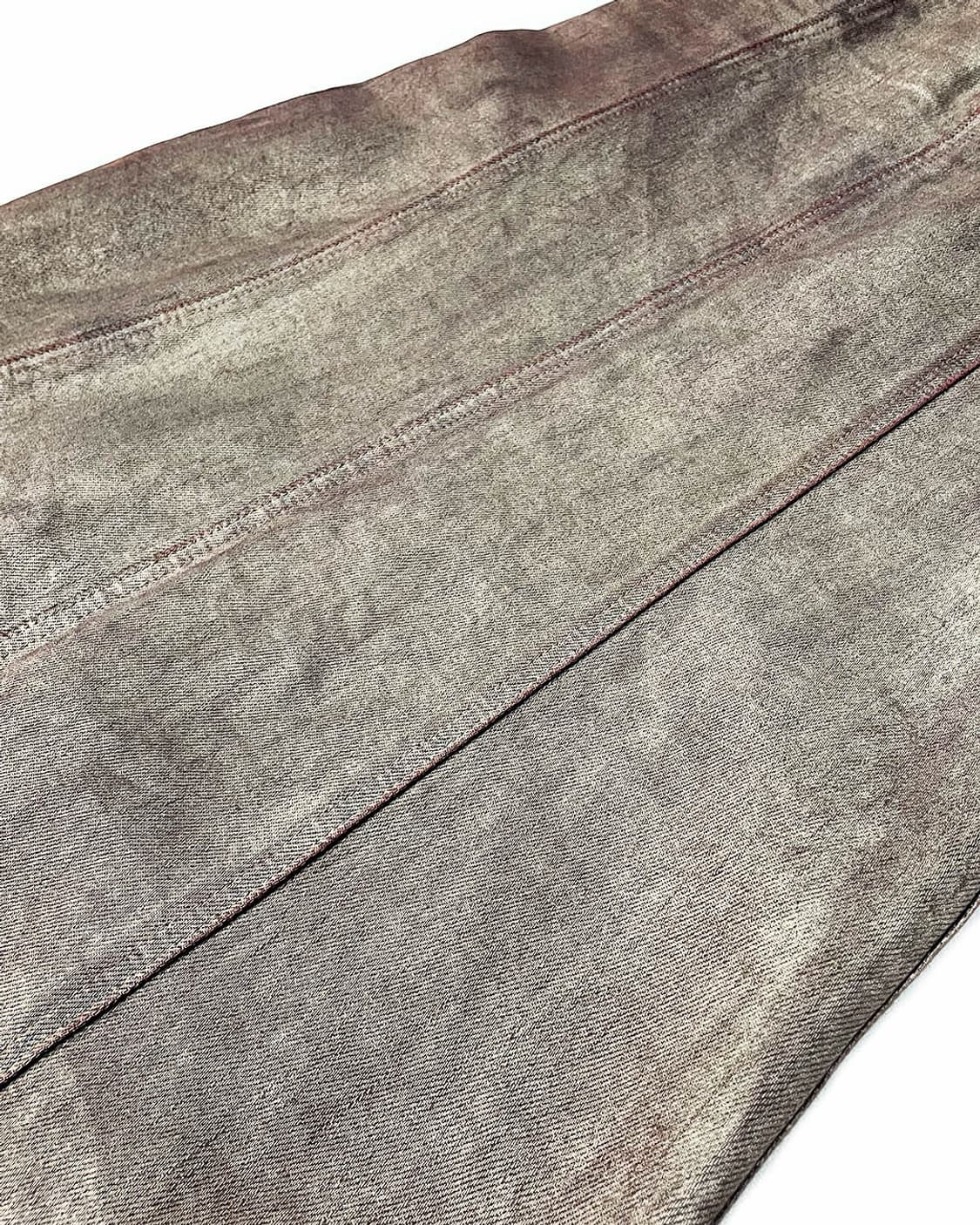 vintage 메탈릭 코팅 스커트 상품이미지5