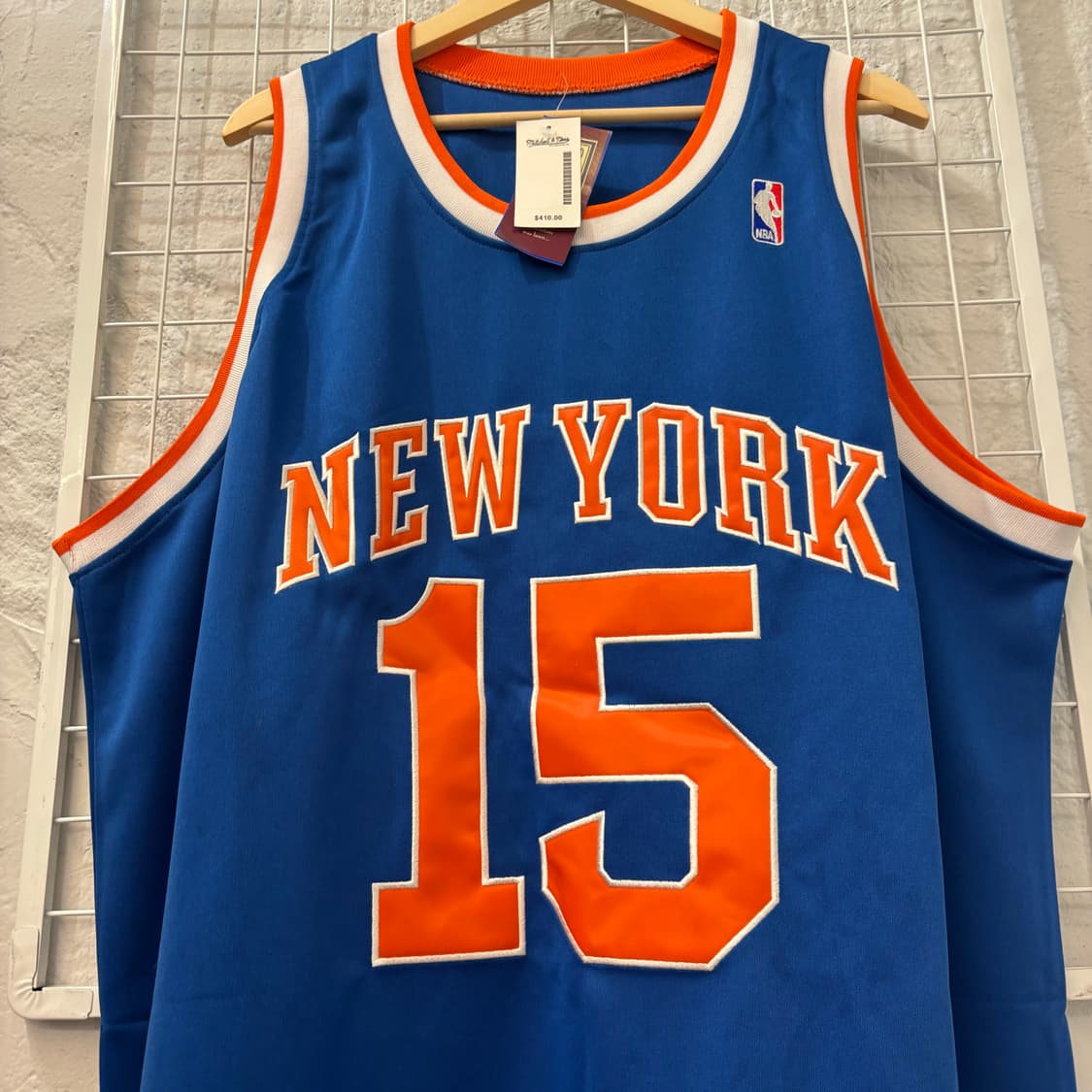 미첼&네스 NBA 뉴욕네츠 유니폼 슬리브리스 3XL 상품이미지5
