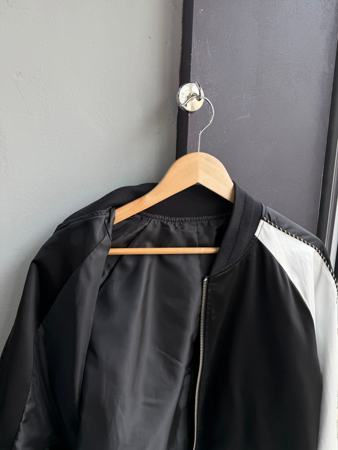 105/ 시스템옴므 자수패턴 스카쟌 집업 자켓 상품이미지6