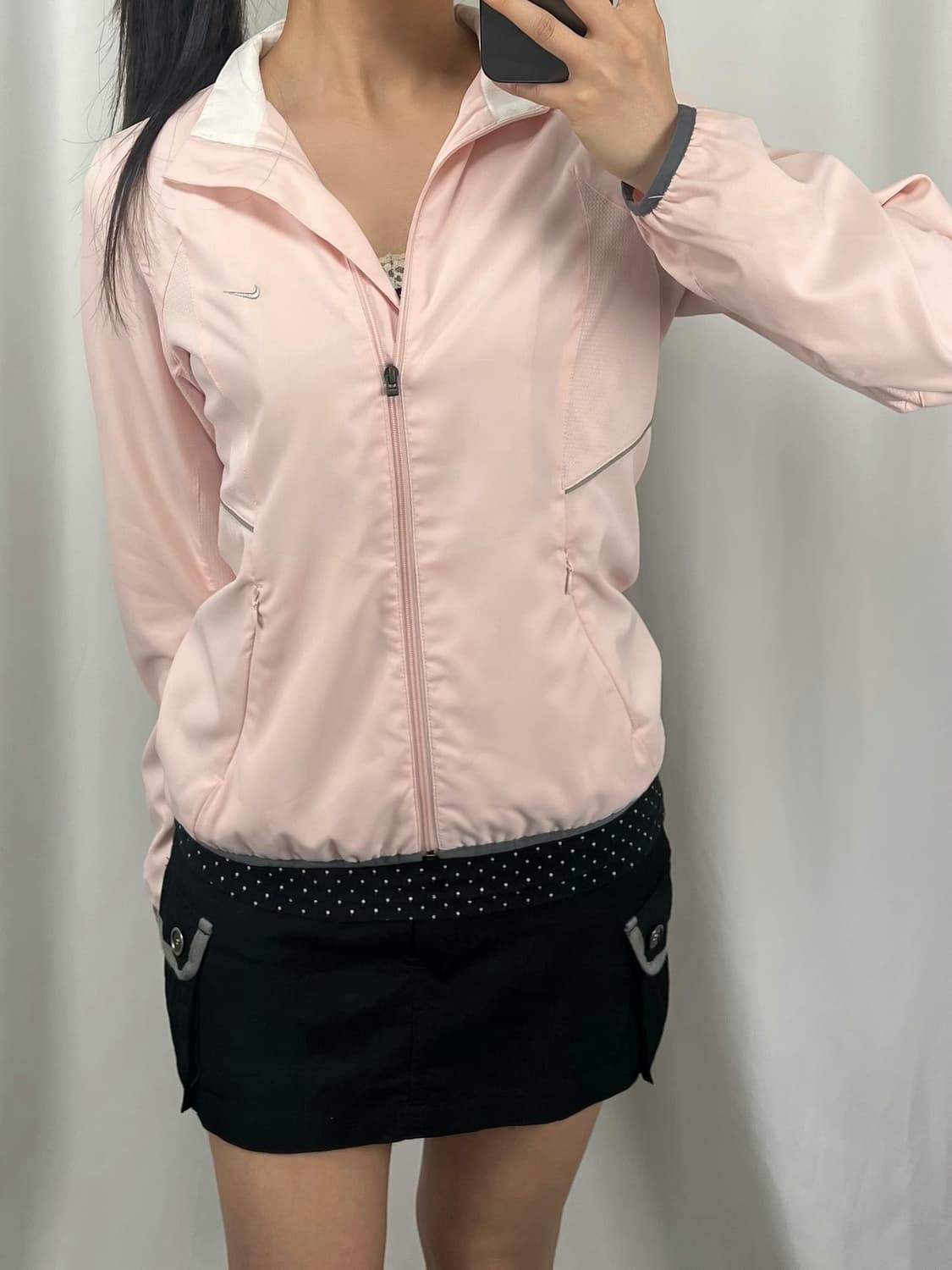 나이키 스우시 핑크 바람막이 상품이미지1